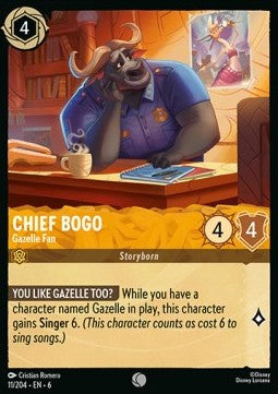 Chief Bogo - Gazelle Fan