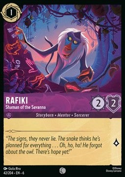 Rafiki - Shaman of the Savanna