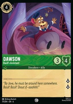 Dawson - Basil's Assistant