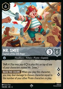 Mr. Smee - Captain of the Jolly Roger