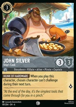 John Silver - Ship's Cook