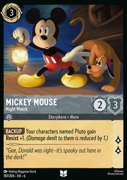 Mickey Mouse - Night Watch
