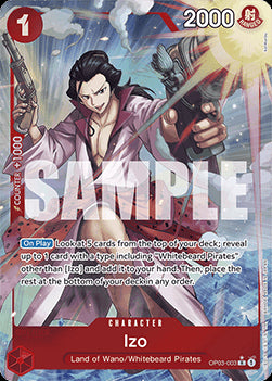 Izo (OP03-003) (V.3) - The Best (Rare) [PRB01-OP03-003]