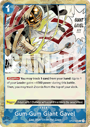 Gum-Gum Giant Gavel (OP03-055) (V.2)