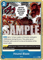 Hound Blaze (OP05-057) (V.3)