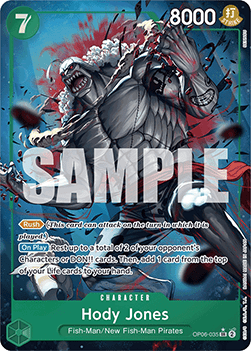Hody Jones (OP06-035) (V.2) - The Best (Alternate Art) [PRB01-OP06-035]