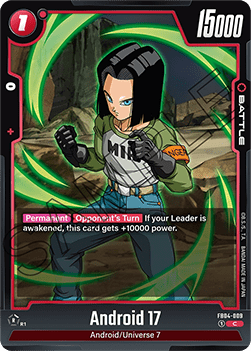 Android 17 (FB04-009) [Fusion World]