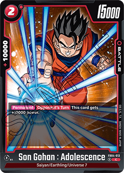Son Gohan : Adolescence (FB04-013) [Fusion World]