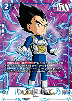 Vegeta (Mini) : DA (FB04-045) [Fusion World] (V.2 - Alternate Art)