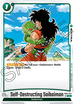 Self-Destructing Saibamen (FB04-074) [Fusion World]