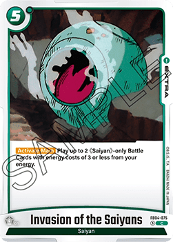 Invasion of the Saiyans (FB04-075) [Fusion World]