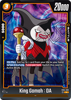 King Gomah : DA (FB04-080) [Fusion World] (V.1 - Rare)
