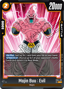 Majin Buu : Evil (FB04-091) [Fusion World]