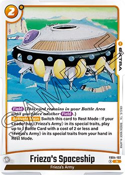 Frieza's Spaceship (FB04-102) [Fusion World]