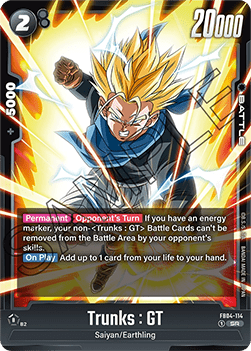 Trunks : GT (FB04-114) [Fusion World] (V.1 - Super Rare)