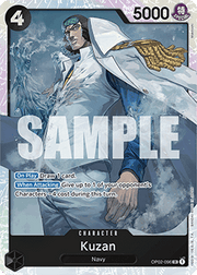 Kuzan (OP02-096) (V.1) - The Best (Super Rare) [PRB01-OP02-096]