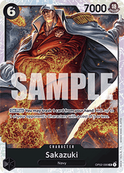 Sakazuki (OP02-099) (V.1) - The Best (Super Rare) [PRB01-OP02-099]