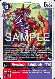 Growlmon (X Antibody) (EX8-012) (V.1)⁣ - Chain of Liberation⁣ (Common)⁣ [012]
