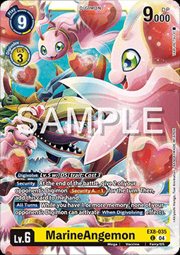 MarineAngemon (EX8-035) (V.1)⁣ - Chain of Liberation⁣ (Common)⁣ [035]
