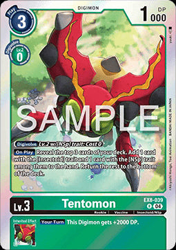 Tentomon (EX8-039)⁣ - Chain of Liberation⁣ (Rare)⁣ [039]