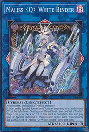 Maliss Q White Binder (V.1 - Super Rare) - Crossover Breakers (Super Rare) [CRBR-019]