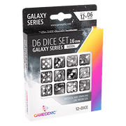 Gamegenic Galaxy Series D6 Dice Set "Moon" (12 Dice)