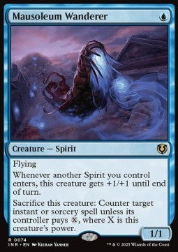 Mausoleum Wanderer⁣ - Innistrad Remastered⁣ (Rare)⁣ [74]