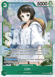 Lim (OP09-037) (V.1) - Emperors in the New World (Super Rare) [OP09-037]