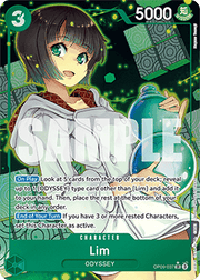 Lim (OP09-037) (V.2) - Emperors in the New World (Alternate Art) [OP09-037]