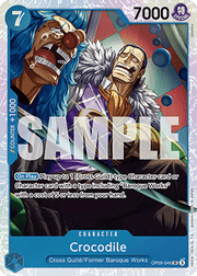 Crocodile (OP09-046) (V.1) - Emperors in the New World (Super Rare) [OP09-046]