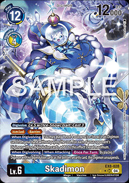 Skadimon (EX8-028) (V.2)⁣ - Chain of Liberation⁣ (Alternative Art)⁣ [028]