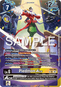 Piedmon Ace (EX8-062) (V.3)