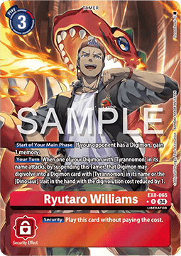 Ryutaro Williams (EX8-065) (V.2)