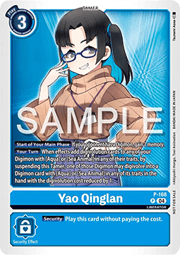 Yao Qinglan (P-168) - Promos (Promo) [P-168]