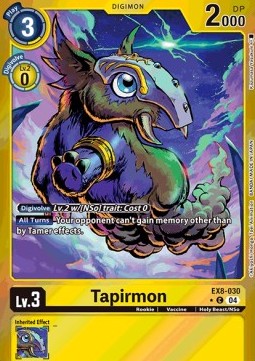 Tapirmon (EX8-030) (V.2)