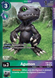 Agumon (EX8-038) (V.2)⁣ - Chain of Liberation⁣ (Alternative Art)⁣ [038]