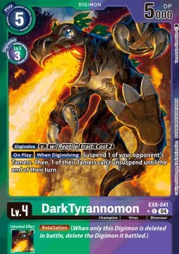 DarkTyrannomon (EX8-041) (V.2)