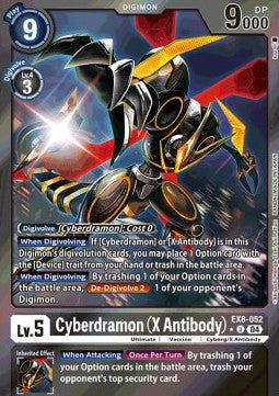 Cyberdramon (X Antibody) (EX8-052) (V.2)