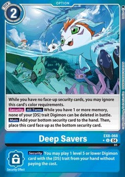 Deep Savers (EX8-068) (V.2)