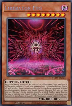 Liberator Eto (V.1 - Secret Rare)⁣ - Supreme Darkness⁣ (Secret Rare)⁣ [023]
