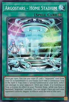 Argostars - Home Stadium⁣ - Supreme Darkness⁣ (Super Rare)⁣ [058]