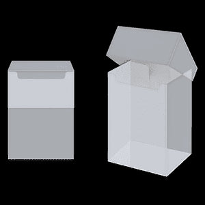 Ultra-Pro Solid Clear Deck Box (V.2)