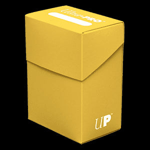 Ultra-Pro Solid Yellow Deck Box (V.2)