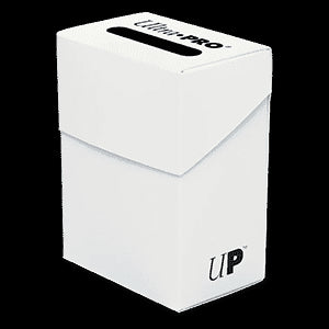 Ultra-Pro Solid White Deck Box (V.2)