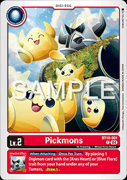 Pickmons (BT19-001)⁣ - Special Booster Ver 2.5⁣ (Common)⁣ [BT19-001]