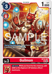Guilmon (BT19-007) - Special Booster Ver 2.5 (Uncommon) [SB2.5-BT19-007]