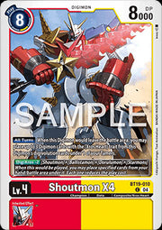 Shoutmon X4 (BT19-010)⁣ - Special Booster Ver 2.5⁣ (Common)⁣ [BT19-010]