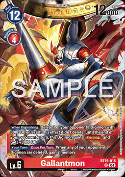 Gallantmon (BT19-015)⁣ - Special Booster Ver 2.5⁣ (Rare)⁣ [BT19-015]