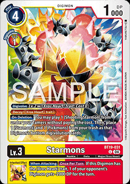 Starmons (BT19-031)⁣ - Special Booster Ver 2.5⁣ (Common)⁣ [BT19-031]