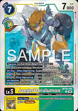 JaegerDorulumon (BT19-038)⁣ - Special Booster Ver 2.5⁣ (Rare)⁣ [BT19-038]